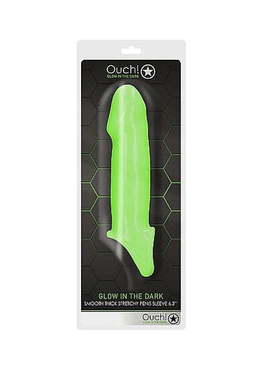Smooth Thick Stretchy Penis Sheath #1 - Glow in the Dark